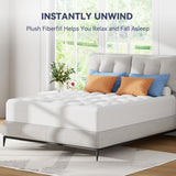 ELEMUSE King Size Dual Layer 3 Inch Memory Foam Mattress Topper, 2 Inch Cooling Gel Memory Foam and 1 Inch Thick Soft Pillow Top Mattress Pad Cover for Back Pain Relief, Bed Topper for Side Sleep ELEMUSE