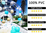 10FT Bubble House Inflatable Bubble Tent 100% PVC Tent Bubble House with Blower for Party Wedding, Clear Dome Balloon Garden Tent, 10FT Diameter Bubblen OWROMI