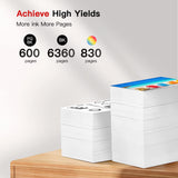 280XXL 281XXL Ink Cartridges High Yield Compatible for Canon Ink 280 and 281 cartridges for Canon tr8620a Ink cartridges TR8620 TR8520 TR8600 TS9521C Printer, 5 Pack PGBK Black Cyan Magenta Yellow Acaves