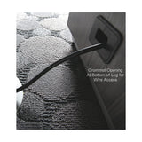 Thaweesuk Shop Gray Finish 12 FT Modern Executive Rectangle Shaped Conference Table Square Legs Grommets Racetrack Meeting Boardroom Room Desk Power High End Office Wood New 144''L x 48''W x 30''H WoodArtSupply