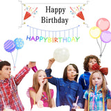 4 Pack Large Banners Signs Paintable Blank Banners 2 x 4 Feet White Flags Plain Make Your Own Banner DIY Party Festival Celebration Sport Activities School Events Outdoor Decoration with 39.37ft Rope AccuLess