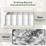 VYNELITO Oversized Sectional Sofa with Chaise for Living Room, 99" Modern Luxury Chenille 4-Seater Sofa Extra Wide Seat L-Shape Curved Cloud Couch with 4 Throw Pillows,Antique Green VYNELITO