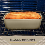 Glad Loaf Baking Pan Nonstick - Heavy Duty Metal Bakeware for Bread and Cakes, 9.5 x 5.5 x 3 inches Glad
