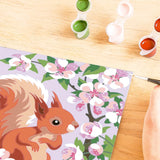 Ravensburger CreArt Spring Squirrel Paint by Numbers Kit for Kids - Painting Arts and Crafts for Ages 9 and Up Ravensburger