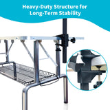 SHELANDY 46-in Dog Grooming Table for Large Pets SHELANDY