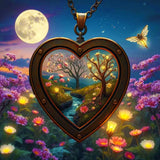 Large Diamond Painting Kits for Adults Landscape Heart Love Moon Flowers, 5D DIY Diamonds Art Crafts Full Square Drill Diamond Art Sets for New Beginners Paint by Numbers Home Wall Decoration 16x16'' Lvmuu