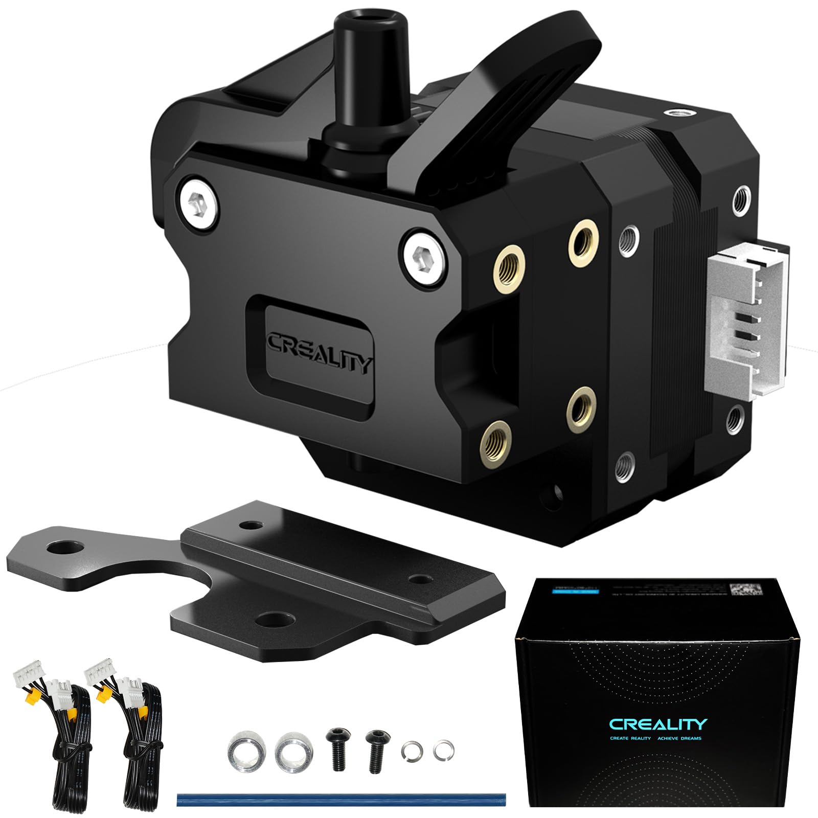 Official Creality Direct Drive Sprite Extruder Kit Upgrade, Dual Gear Extruder SE for Creality Ender 3/Ender 3 V2/Ender 3 Pro/Ender 5/Ender 5 Pro/Ender 5 Plus/CR 10 3D Printers - WoodArtSupply