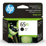HP 65XL Black High-yield Ink Cartridge | Works with HP AMP 100 Series, HP DeskJet 2600, 3700 Series, HP ENVY 5000 Series | Eligible for Instant Ink | N9K04AN HP