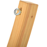 Outsunny 10.6' Wooden Hammock Stand Universal Garden Picnic Camp Accessories, 264lbs, Natural Outsunny