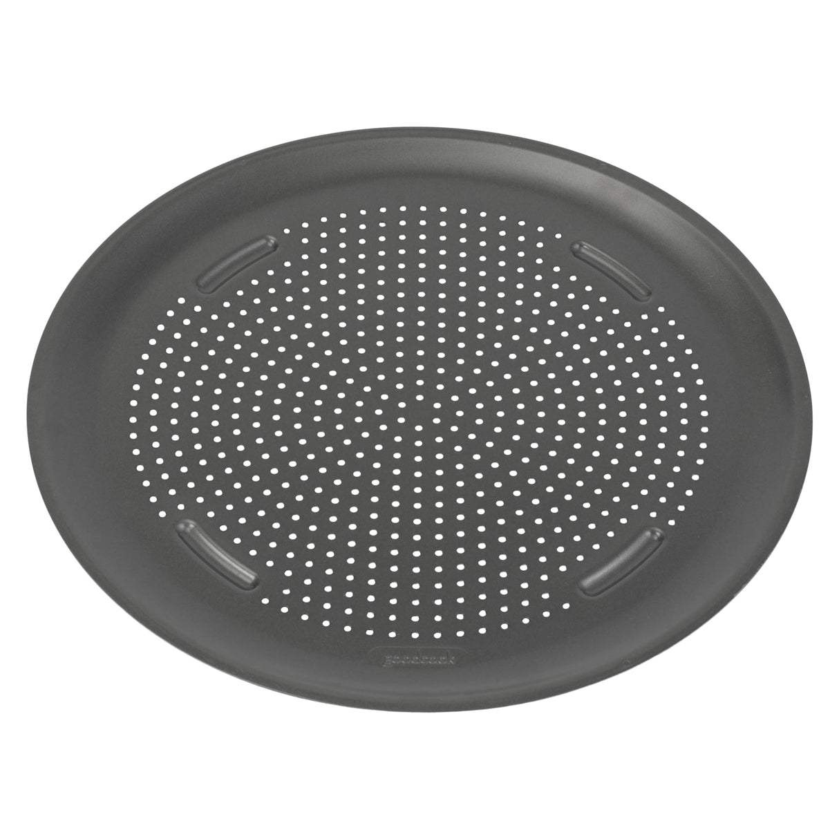 GoodCook AirPerfect Nonstick 16” Pizza Pan – Pizza Tray for Oven, Perforated Round Pizza Pan, Carbon Steel Baking Pan, Homemade, Frozen & Leftover Slices GoodCook