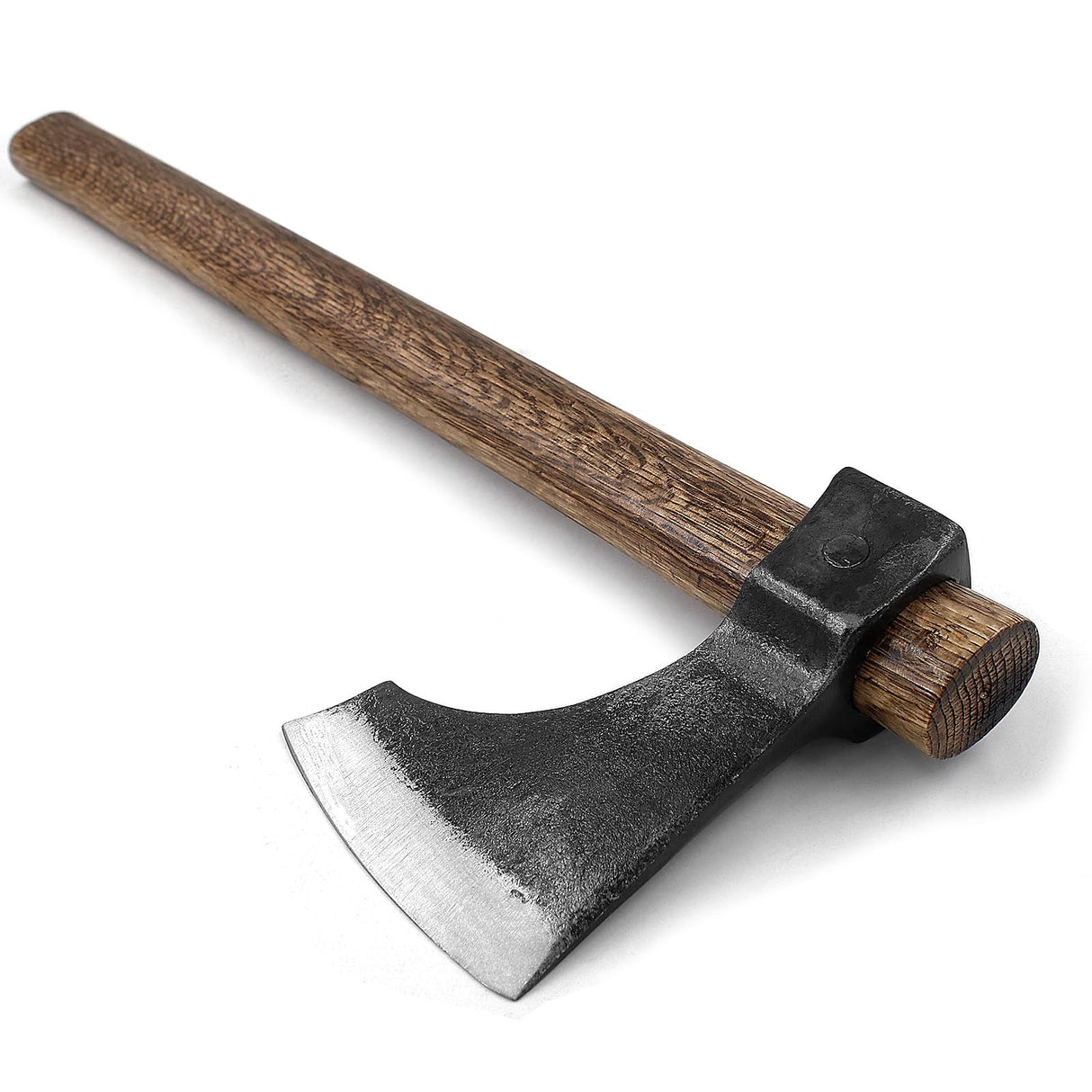 18.9" Throwing Axe, 2Pack Throwing Tomahawk with 1065 High Carbon Steel and Beech Wooden Handle, Well Balanced Great for Axe Throwing Game, Competition and Recreation THRWCLUB