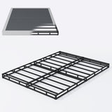Vehowy 4 Inch Box Spring for Queen Bed,Queen Size Box Spring Only,Heavy Duty Mattress Foundation,Metal Bed Base,Non-Slip,Easy Assembly Vehowy
