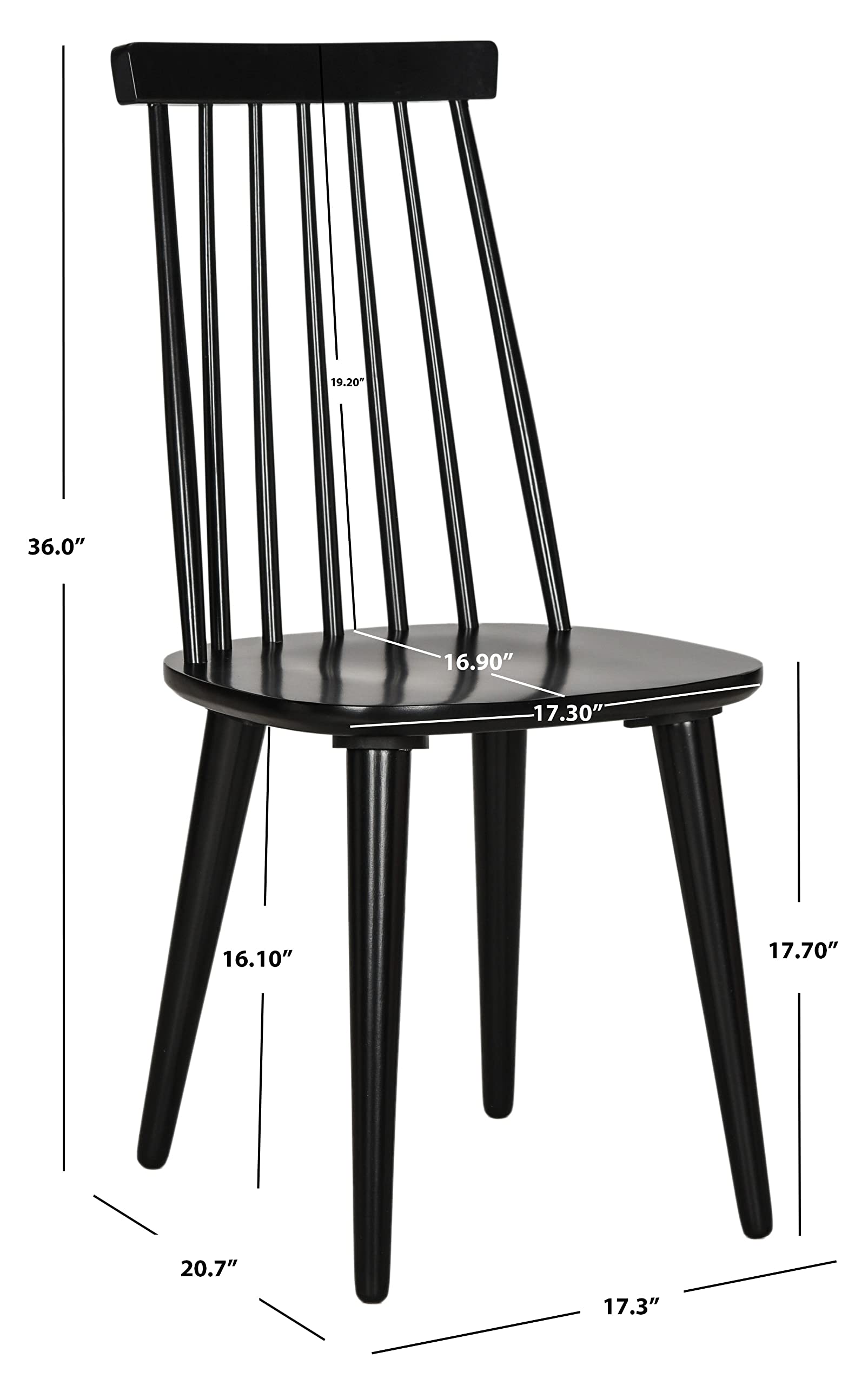 Safavieh American Homes Collection Burris Side Chair - Thumbnail 4