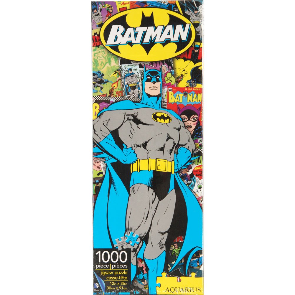 Aquarius Batman Retro Slim 1000 Piece Jigsaw Puzzle AQUARIUS