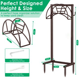 TomCare Garden Hose Holder Upgraded 4 Spikes Water Hose Holder with 2 Tool Hooks Sturdy Hose Reel Holds 150ft Hose Freestanding Hose Stand Hose Hanger Hose Storage for Outside Yard Lawn, Bronze TomCare