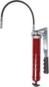 Alemite 500-E Grease Gun, Develops up to 10,000 psi, Delivery 1 oz./21 Strokes, 16 oz. Bulk or 14 oz. Cartridge, with 18" Hose & Coupler, 3-Way Loading Alemite