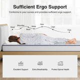 Novilla 6 Inch Twin Mattress for Kids， Bonnell Spring Mattresses for Spine Support, Twin Mattress in a Box with Cooling Adaptive Foam- Medium Feel Certipur-Us Certified (Ideal for Youth/Guest Rooms) Novilla