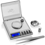 Smart Weigh GEM20-20g x 0.001 Grams, High Precision Digital Milligram Jewelry Scale, Reloading, Jewelry and Gems Scale, Calibration Weights and Tweezers Included Smart Weigh