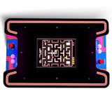 Arcade1Up Ms. PAC-MAN Head-to-Head Arcade Table with 12 Games, Multiplayer Control Panel, and 17-Inch Color LCD Screen, Black Series Edition ARCADE1UP