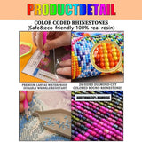 RMSGOZO American Flag Diamond Painting Kits - Sparkling Fireworks for Beginners, Full Round Fine Rhinestone Gemstone Cross Stitch Kit, for Room Decor & Home Decor Gifts (8 X 12 Inch) RMSGOZO