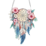 Hanging Diamond Art Kits for Adults Beginners, Dreamcatcher Diamond Painting Pendant Kit, DIY Acrylic 5D Special Shaped Crystal Diamond Gem Art Painting Hanging Ornament for Home Wall Decor and Gift Genius maker