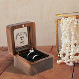 Personalized Custom Engraved Wooden Ring Box For Wedding Ceremony Engagement Ring Bearer Box Handmade Ring Holder Box Mr And Mrs Ring Case For WLLPNG