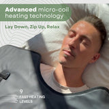 Mineral - Infrared Sauna Blanket | Detox, Wellbeing & Recovery | Highest Grade Materials + Jade & Tourmaline for Enhanced Therapy, Adjustable Temp 77-176°F, 6ft x 3ft (Mineral Edition) Deep Modality