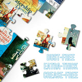 Animal Book Puzzles for Adults 1000 Pieces, Dog Puzzle Books for Adults Book Jigsaw Puzzles, Decor for Puzzle Cat Lovers Adults BBOLDIN