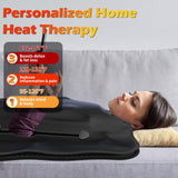 Buyplus Infrared Sauna Blanket, Portable Infrared Blanket for Relaxation, Sauna for Home Use with 95-167°F Temp Range & 30-60 Minutes Timer, 6'Lx2.6'W Buyplus