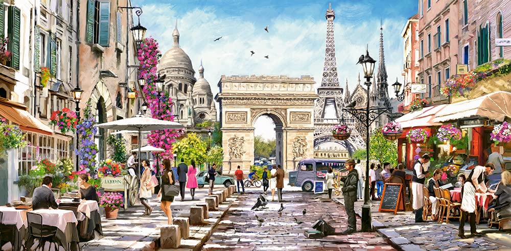 CASTORLAND 4000 Piece Jigsaw Puzzles, Essence of Paris, France, Eiffel Tower, Iconic Monuments, Adult Puzzles, Castorland C-400294-2 Castorland