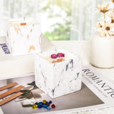 BENIMUS 150 Pcs Wood Candle Wicks Set, 5.1 X 0.5 X 0.06 Inch Naturally Smokeless Wood Wicks for Candle Making, Wooden Wicks with Glue Dot and Colored Crystal for Candle Making BENIMUS