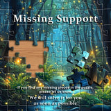 Impossible Puzzles for Adult 1000 Pieces, Magic Forest Fantasy Puzzle,Nature Difficult Challenging Jigsaw Puzzles PICKFORU