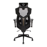 RESPAWN FLEXX Mesh Gaming Chair with Lumbar Support, Ergonomic Gaming Chair with Recline/Tilt Tension Controls, Adjustable Arms, 300lb Max Weight with Wheels for Computer/Desk/Office - Brown RESPAWN