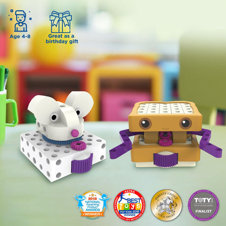 Kids First Coding & Robotics | No App Needed | Grades K-2 | Intro To Sequences, Loops, Functions, Conditions, Events, Algorithms, Variables | Parents’ Choice Gold Award Winner | by Thames & Kosmos Thames & Kosmos