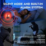 KAER 13-15 Gun Safe,Gun Safe for Rifles and Pistols,Double Layer Electronic Gun Cabinet,Gun Safes for Rifles Adjustable Gun Racks,Rifle Safes for Home with Separate Lockbox KAER