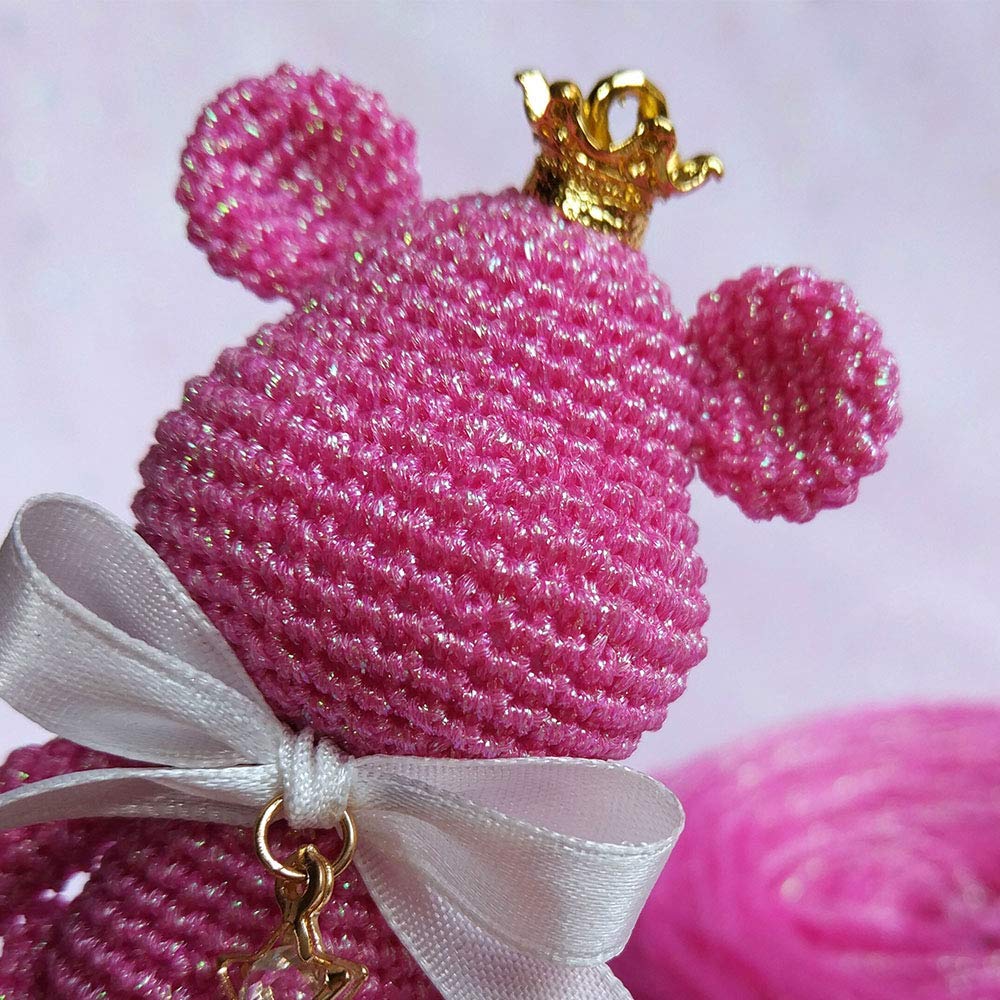 Clisil 100gram DIY Gold Yellow Lurex Thread Shining Yarn Glitter Sparkle Yarn Metal Yarn DIY Fancy Sparkle Yarn Crochet Knitting Sweater Scarf Bag Yarn Accessory Yarn CLISIL