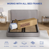 REGOSS Twin Mattress, 10 Inch Twin Mattress Hybrid, Twin Size Mattress in a Box with Memory Foam & Individual Pocket Spring, Twin Mattress Medium Soft Feel Motion Isolation for Pressure Relief REGOSS