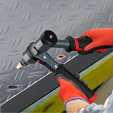 TOLRET Rivet Nut Tool Rivet Nut Kit, Rivnut Tool Kit with 10 Metric and SAE Mandrels, 100 Pcs Rivet Nuts Assortment Kit, Professional Ratchet Nutsert Tool Kit with Rugged Carrying Case, TR21 TOLRET