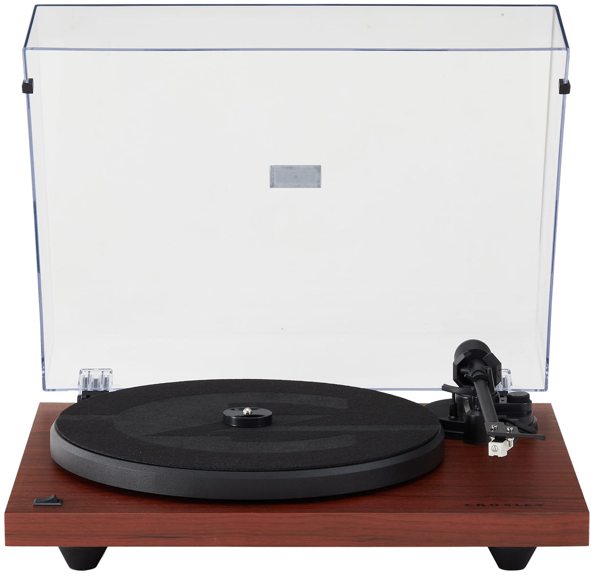 Crosley C6B-MA Belt-Drive Bluetooth Turntable Record Player with Adjustable Tone Arm, Mahogany Crosley