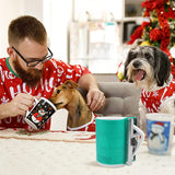 VERSAINSECT icone Sublimation Mug Wrap for Oven, 15 oz and 11 oz Silicone Mug Clamp, Silicone Mug Wrap for Printing Mugs 3D Sublimation Mug Press Heat Transfer Machine CosArt