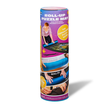 Buffalo Games - Roll-up Puzzle Mat - Jumbo Size for up to 2000 Piece Puzzles - Easy Storage and Clean Up - Save Your Jigsaw Puzzle Buffalo Games