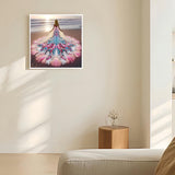 GXGLLPZBY 5D DIY Diamond Art Kits for Adults Beginners,Sunset Beach Diamond Painting Kits, Women Special Shaped Paint by Diamonds Dot Crystal Gem Art Painting Kit for Home Wall Decor 11.8x11.8inch GXGLLPZBY