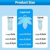 33Pcs Acrylic Sublimation Blanks Bulk Set for Personalized Name Plate for Stanley 40 oz Tumbler, DIY Keychain Crafting, Personalized Xmas Tree Ornament etc(3 Styles) BCWW