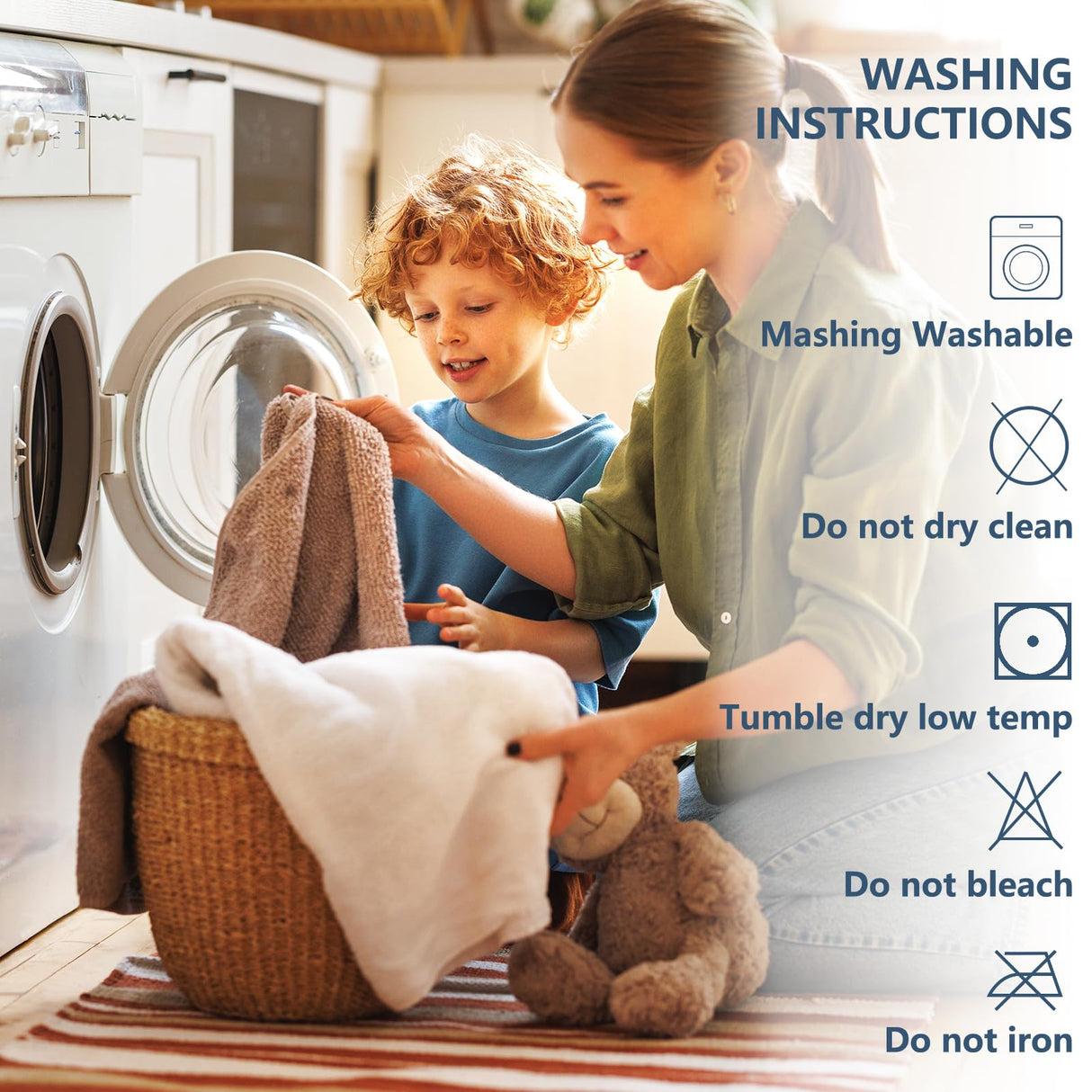 CozyLux Queen Size Mattress Pad Pillow Top Cotton Cooling Mattress Topper 8-21" Deep Pocket Mattress Cover Quilted Fitted Cooling 450GSM Mattress Protector (60x80 inch,White) CozyLux