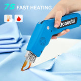 Bonoutil Hot Knife Fabric Rope Cutter 100W Styrofoam Cutter Foam Cutting 4 Blades Electric Heat Knife for Foam Cutting, Cloth, Canvas, Webbing, Rope, Cord Bonoutil