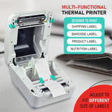 Arkscan 2054A Shipping Label Printer for Windows Mac Chromebook Android, Supports Amazon Ebay Paypal Etsy Shopify ShipStation Stamps UPS USPS FedEx DHL, Roll & Fanfold 4x6 Direct Thermal Label Arkscan