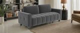 LIKIMIO 80.7" Sofa Couch for Living Room, Modern Loveseat Sofa with Extra Deep Seats, Comfy Armrests, 3-Seater Sofa, Couches for Living Room Apartment Lounge, Easy Assembly, Grey LIKIMIO