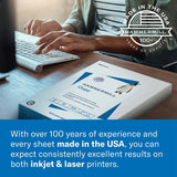 Hammermill 104604 Laser Print Office Paper, 98 Brightness, 24lb, 8-1/2 x 11, White, 500 Sheets/Rm (HAM104604) Hammermill