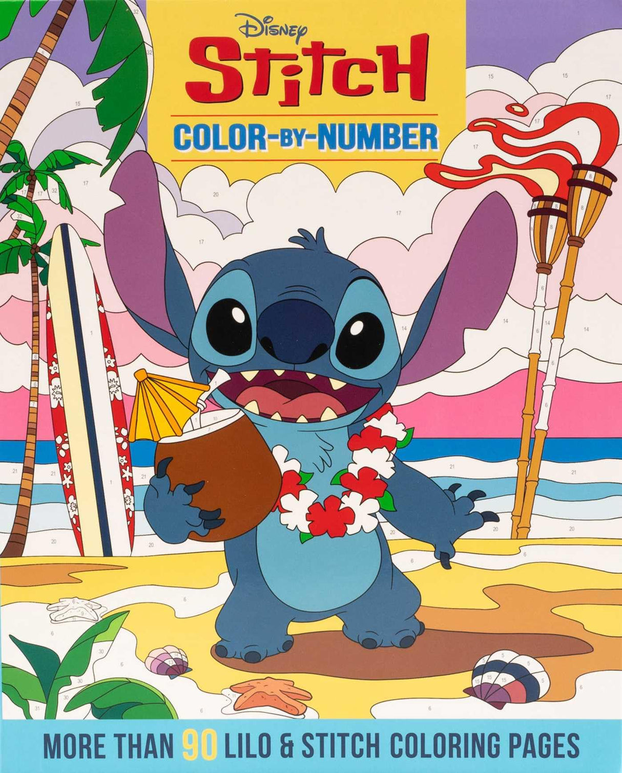 Disney Stitch Color-By-Number Thunder Bay Press