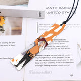 Framendino, 5 Pack Sublimation Leather Bookmarks Heat Transfer Leather Bookmarks Blank Bookmark for DIY Crafts Framendino